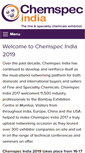 Mobile Screenshot of chemspecindia.com