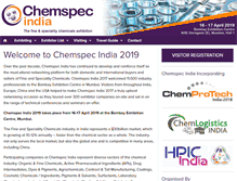 Tablet Screenshot of chemspecindia.com
